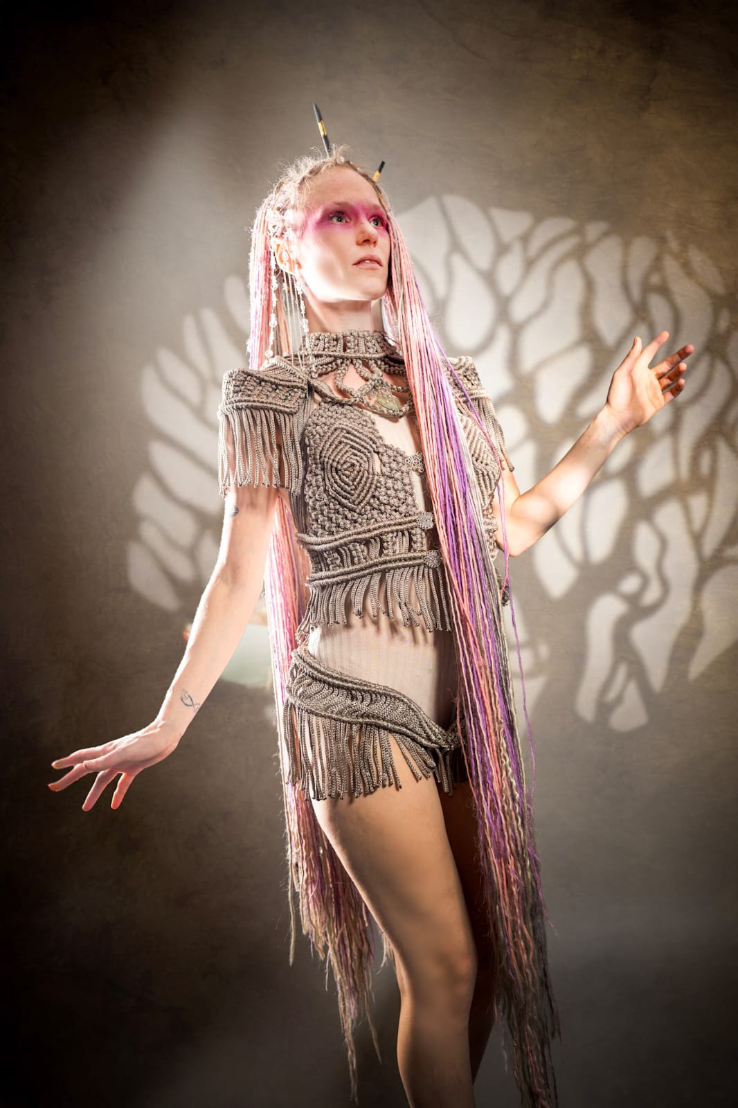 Feral Grace Elven Armor - Makramee Rüstung