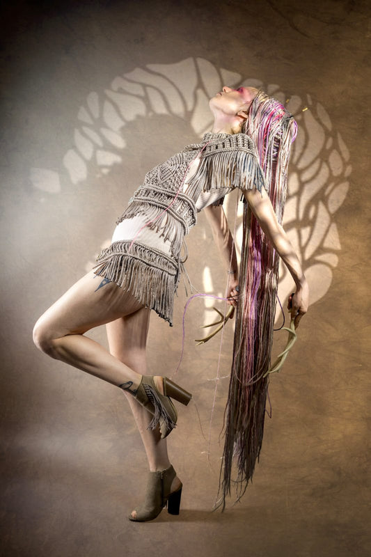 Feral Grace Elven Armor - Makramee Rüstung