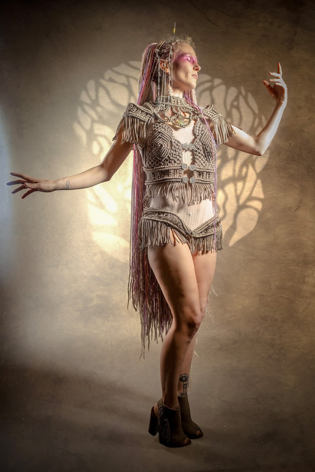 Feral Grace Elven Armor - Makramee Rüstung